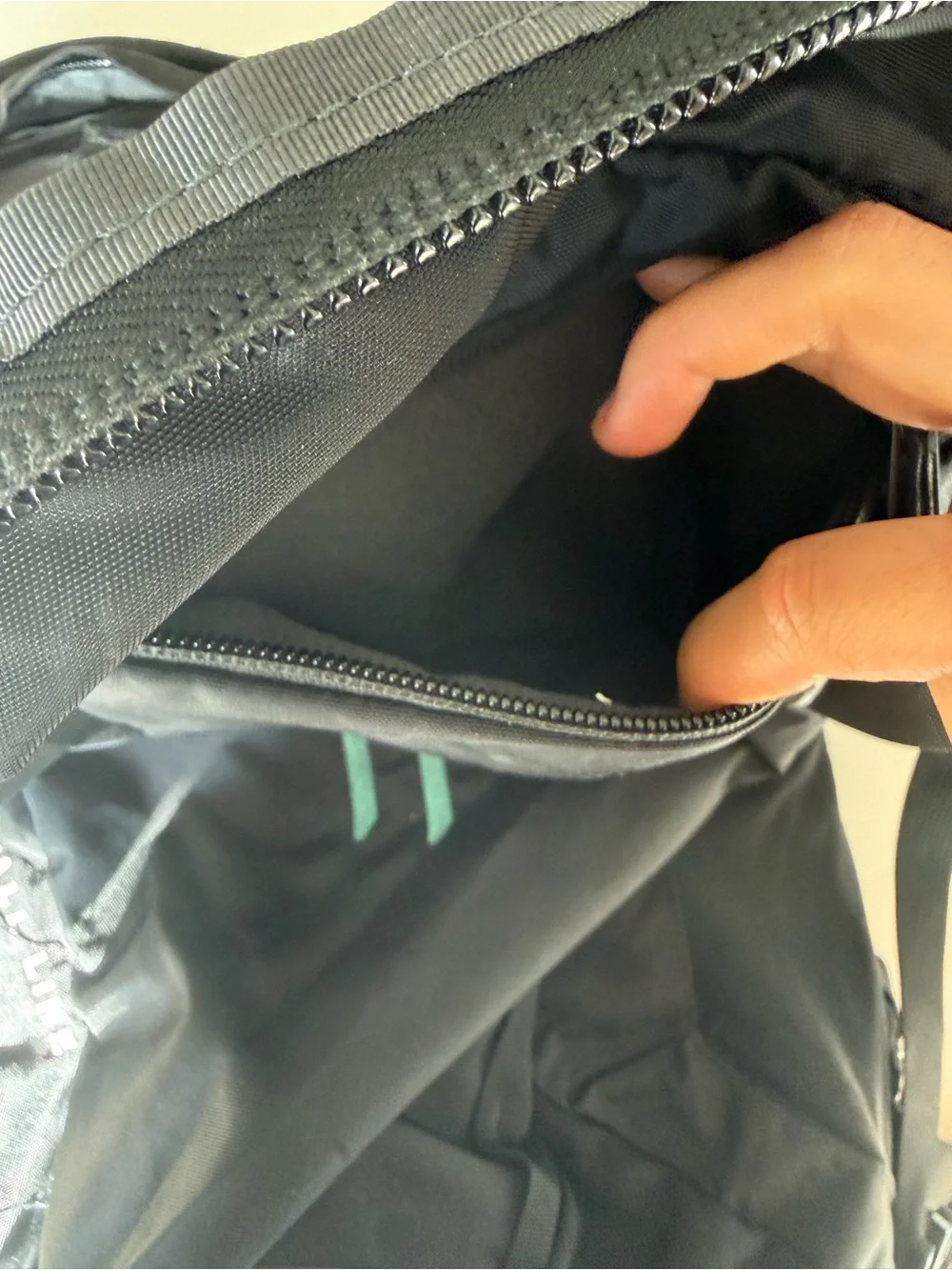 The North Face Fall Line Black Backpack